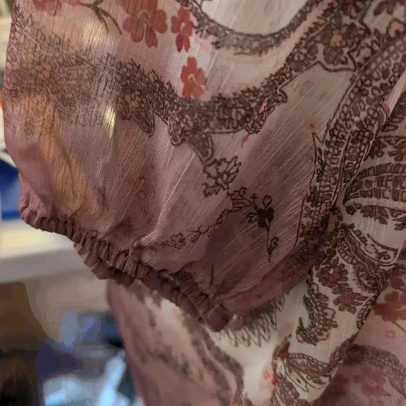 Sonoma Women's Boho Peasant Women's Top Size 1X - Picture 10 of 11